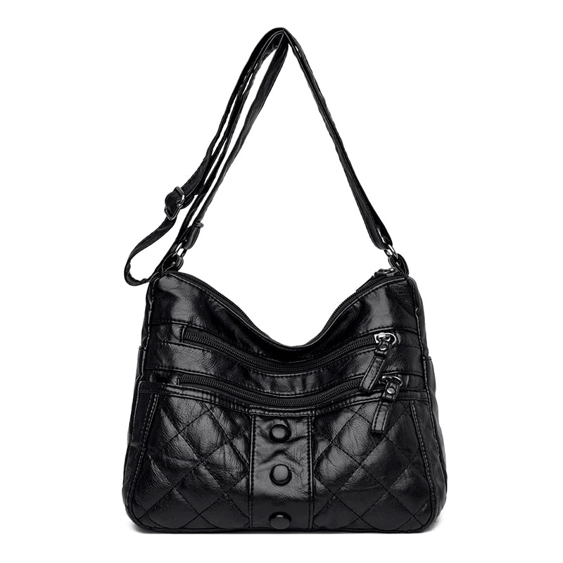 Chic Women's Leather Crossbody Bag