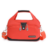 Canvas Waterproof Tote Bag Large Capacity Crossbody Handbag Multifunction Purse