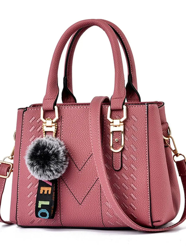 Canvas Waterproof Tote Bag Large Capacity Crossbody Handbag Multifunction Purse