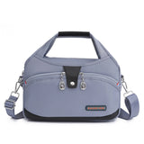 Canvas Waterproof Tote Bag Large Capacity Crossbody Handbag Multifunction Purse