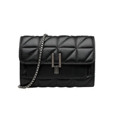 Leather Chain Crossbody Bags for Women Handbags Shoulder Bags Messenger