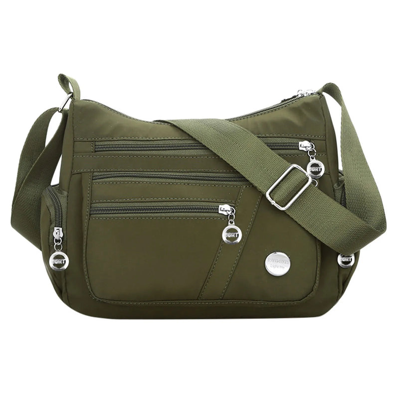 Women Nylon Messenger Shoulder Crossbody Bag Waterproof