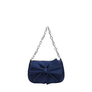 Large Bow Decoration Underarm Women's Shoulder Bag Totes