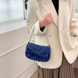 Large Bow Decoration Underarm Women's Shoulder Bag Totes