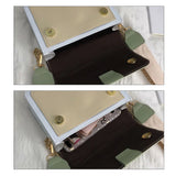 Women's PU Leather Crossbody Bag Shoulder Messenger Purse Handbag