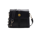 Small Bucket Bag Women PU Leather Shoulder Cross Body Bag
