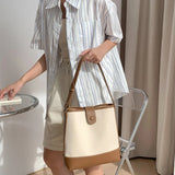 Canvas Patchwork Handbag Autumn Shoulder Bag