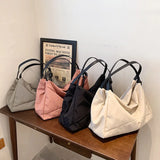 Canvas Shopper Tote Handbag for Women High Capacity