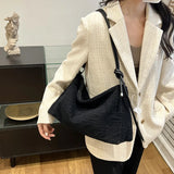 Canvas Women's Handbag Crossbody Bag Flap Tote Winter