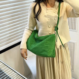 Canvas Women's Handbag Crossbody Bag Flap Tote Winter