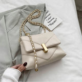 Diamond Lattice Crossbody Bags Soft Women Messenger Totes