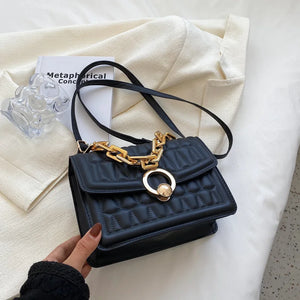 Diamond Lattice Crossbody Bag for Women Shoulder Handbag