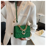 Diamond Lattice Crossbody Bag for Women Shoulder Handbag