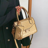 Crocodile Pattern Ladies Handbag Crossbody Bags For Women Shoulder Bag