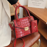 Crocodile Pattern Ladies Handbag Crossbody Bags For Women Shoulder Bag