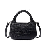 Crocodile Pattern Women Handbag Top Handle Shoulder Bags