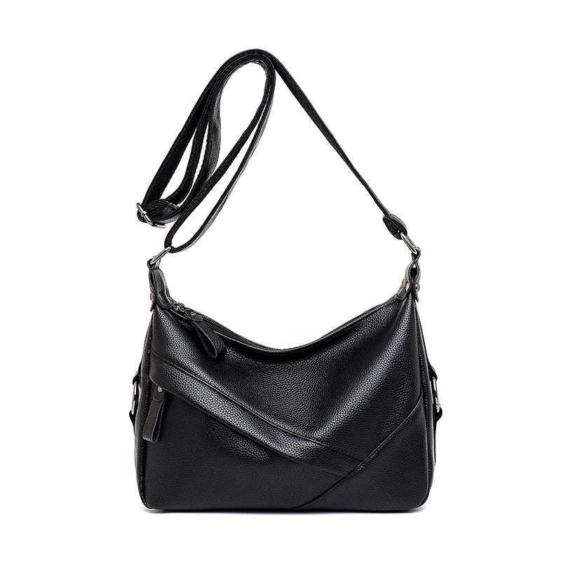 Crossbody Bags High Capacity Solid Shoulder Bags Soft Messenger Totes