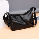 Crossbody Bags High Capacity Solid Shoulder Bags Soft Messenger Totes