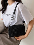 Diamonds Top Handle Bags for Women Summer Women's Shoulder Bag