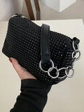Diamonds Top Handle Bags for Women Summer Women's Shoulder Bag