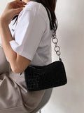Diamonds Top Handle Bags for Women Summer Women's Shoulder Bag