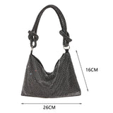 Shining Rhinestones Evening Clutch Bag Crystal Purses for Women