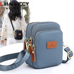 Ladies Oxford Shoulder Bag Mini Messenger Phone Bags