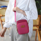 Ladies Oxford Shoulder Bag Mini Messenger Phone Bags