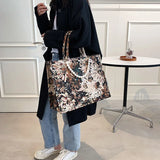 Flowers Beading Shoulder Bag for Women