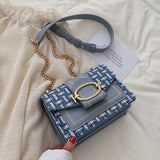 Women's Chain Small Square Bag Crossbody Clutches Handbags