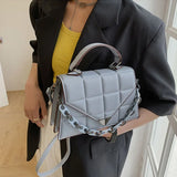 Women's Pu Leather Shoulder Messenger Handbag