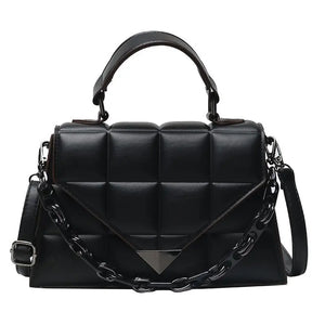 Women's Pu Leather Messenger Shoulder Bag