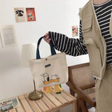 Canvas Ladies Shoulder Messenger Small Square Bag