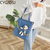 Canvas Crossbody Bags for Women Shoulder Bags Ladies Handbags