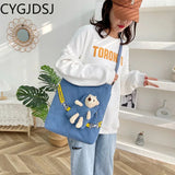 Canvas Crossbody Bags for Women Shoulder Bags Ladies Handbags