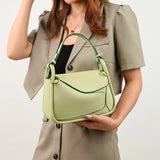 Soft Leather Women's Crossbody Bag Top Cowhide French Shoulder Bag
