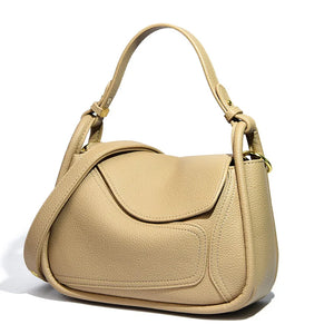 Soft Leather Women's Crossbody Bag Top Cowhide French Shoulder Bag