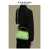 Women Soft Pu Leather Shoulder Bag Large Capacity Messenger Bag