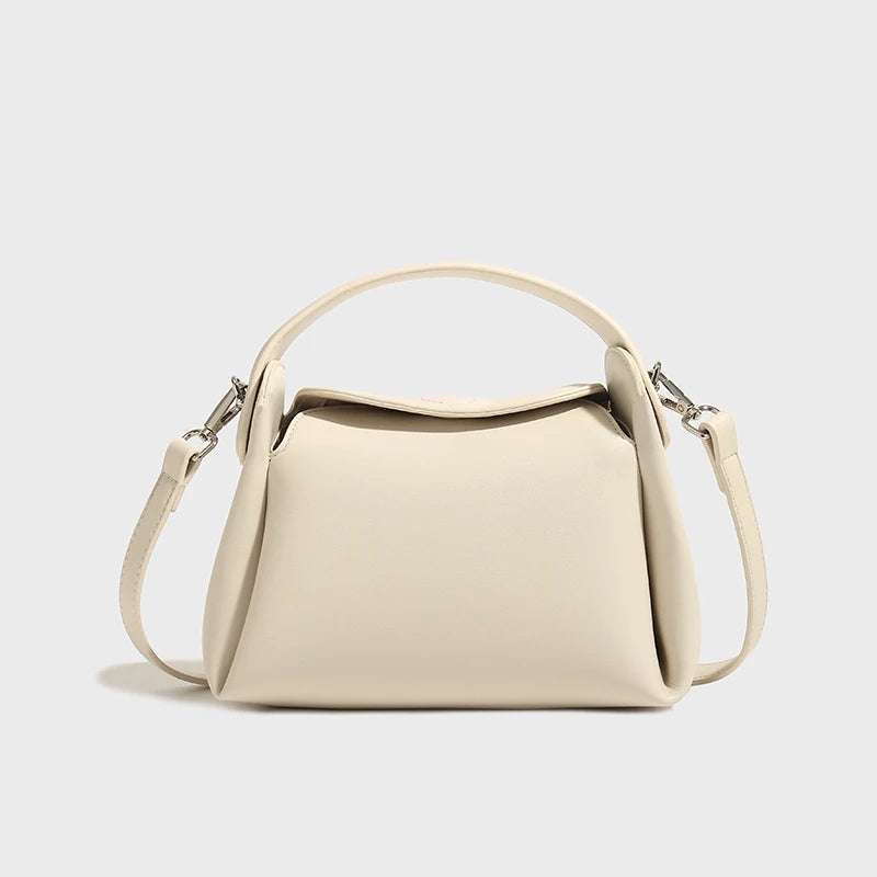 Women Soft Pu Leather Shoulder Bag Large Capacity Messenger Bag