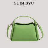 Women Soft Pu Leather Shoulder Bag Large Capacity Messenger Bag