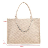Women's Jacquard Embroidery Canvas Shoulder Bag