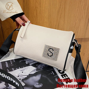 Leather Women Shoulder Bags High Lady Handbag