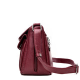 Soft Leather Handbag Casual Shoulder Bags for Women