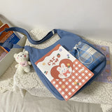 Nylon Ladies Shoulder Bag Messenger Small Square Bag