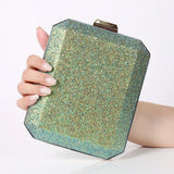 Pink Clutch Bag Women Evening Phone Purse Ladies Shoulder Bag