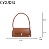 Women's Top Handle Shoulder Bag, Elegant Handbag for Ladies