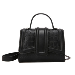 Crocodile Print PU Leather Women's Shoulder Tote Bag