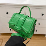 Crocodile Print PU Leather Women's Shoulder Tote Bag