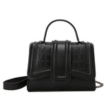 Crocodile Print PU Leather Women's Shoulder Tote Bag