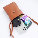 Women's Crossbody Bag Small Shoulder Bag PU Leather Messenger Bag